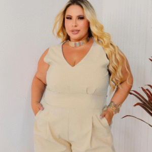 Macaquinho Plus Size G1 ao G3