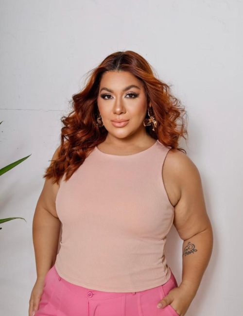 Regata Plus Size – Básica Canelada - Imagem 4