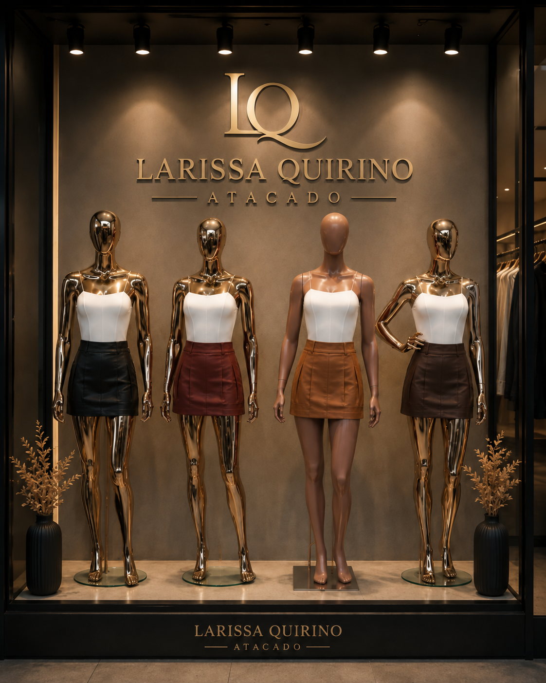 Saia Courino Estilo Zara
