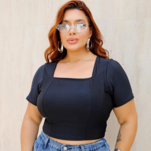 Cropped Leila Plus Size