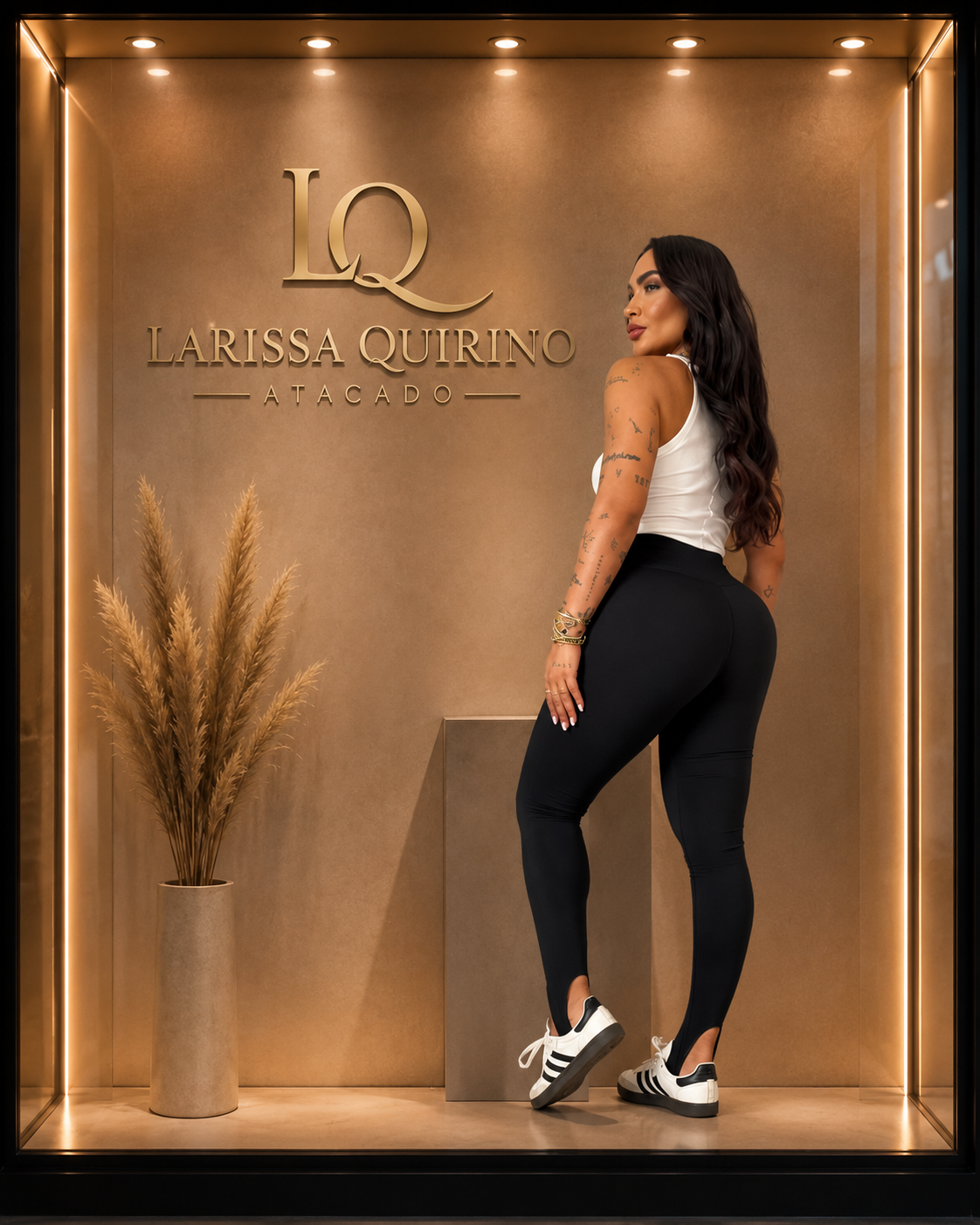 Legging Peluciada Pezinho Feminina