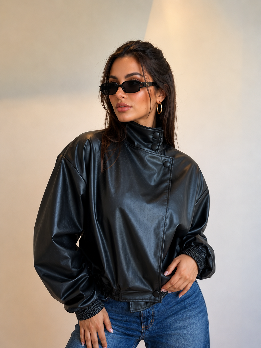 Jaqueta Zara Courino Feminina - Imagem 2