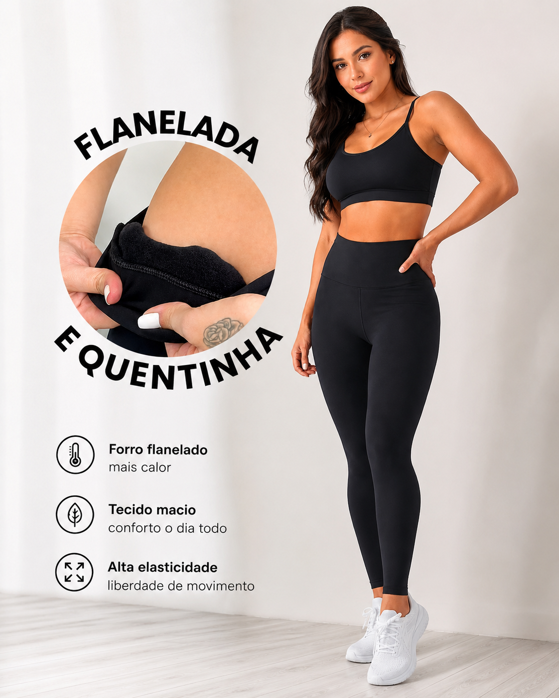 Calça Tradicional Flanelada