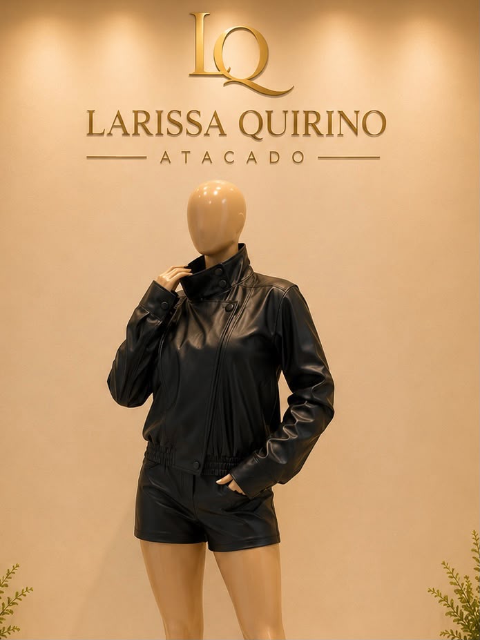 Jaqueta Zara Courino Feminina